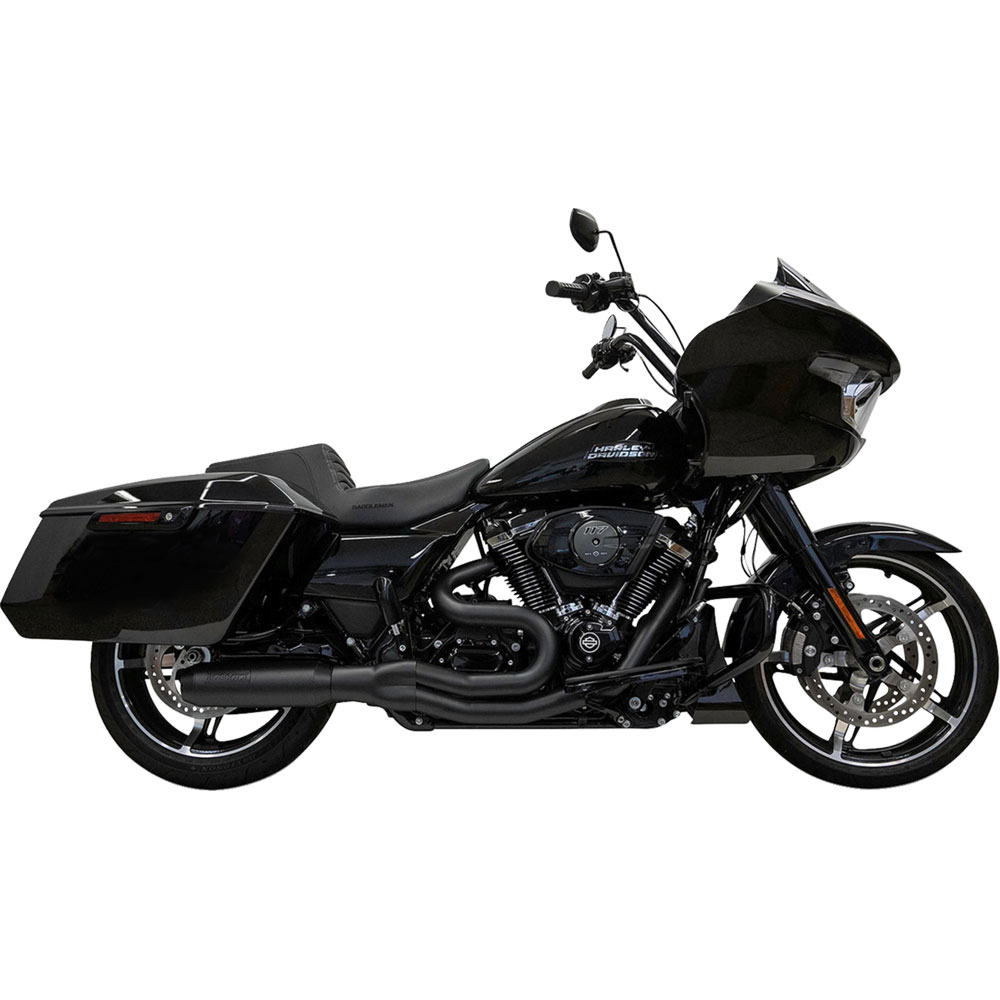 Bassani Mid-Length 2-1 Super Bike Exhaust for 2017-2025 Harley