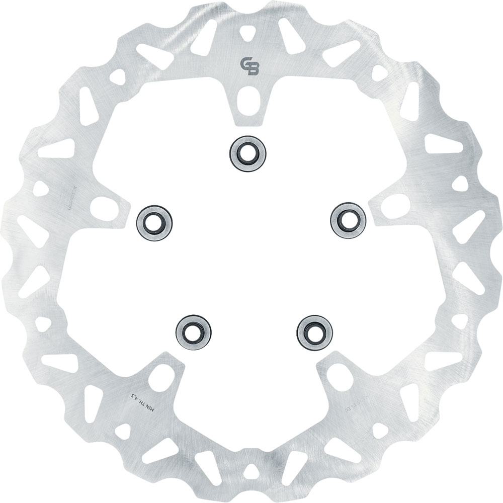 Galfer 320mm Solid Mount Wave Front Brake Rotor for Harley Davidson