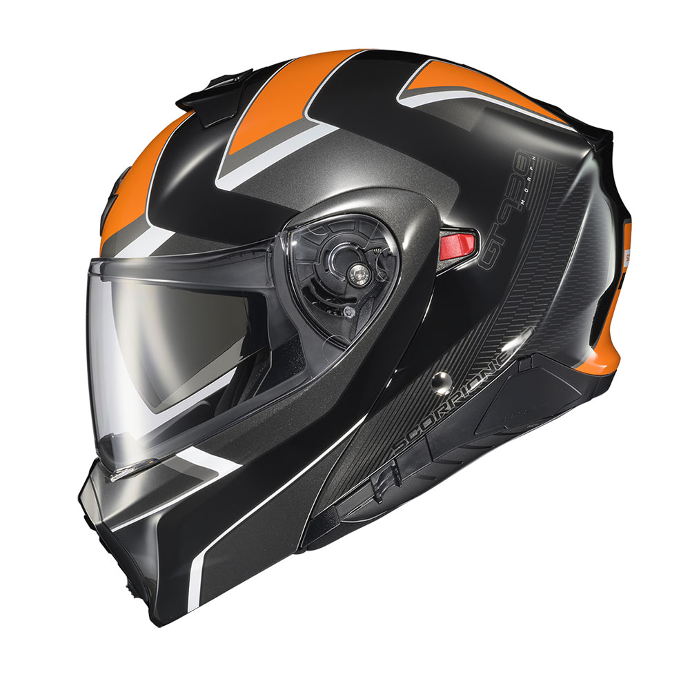 scorpion ex gt290 orange modular helmet EXO XT9000 Carbon Trailhead XL / White The all Scorpion Black/Orange EXO-AT960 Modular Topographic