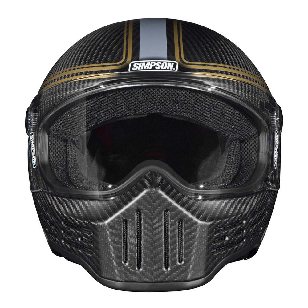 Simpson M30 Bandit Helmet - Carbon Slipline- Get Lowered Cycles