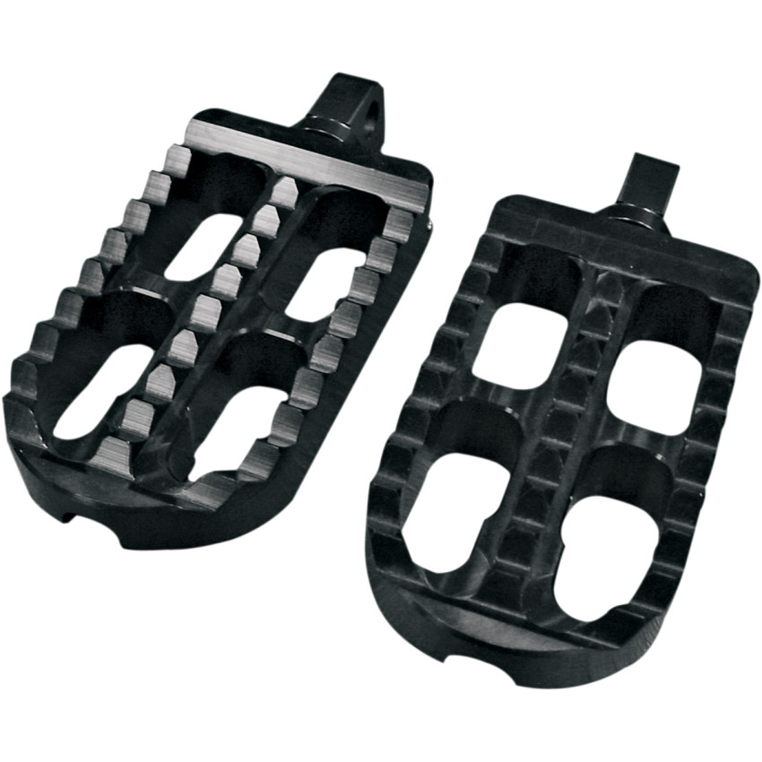 ✌️　JOKER D FULCRUM Joker Machine Serrated Long Foot Pegs for Harley - Get