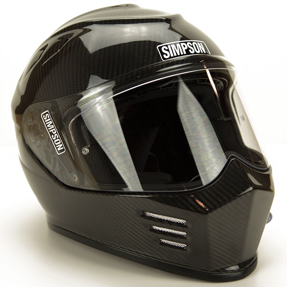 Simpson Ghost Bandit Carbon Motorcycle Helmet - Get Lowered Cycles