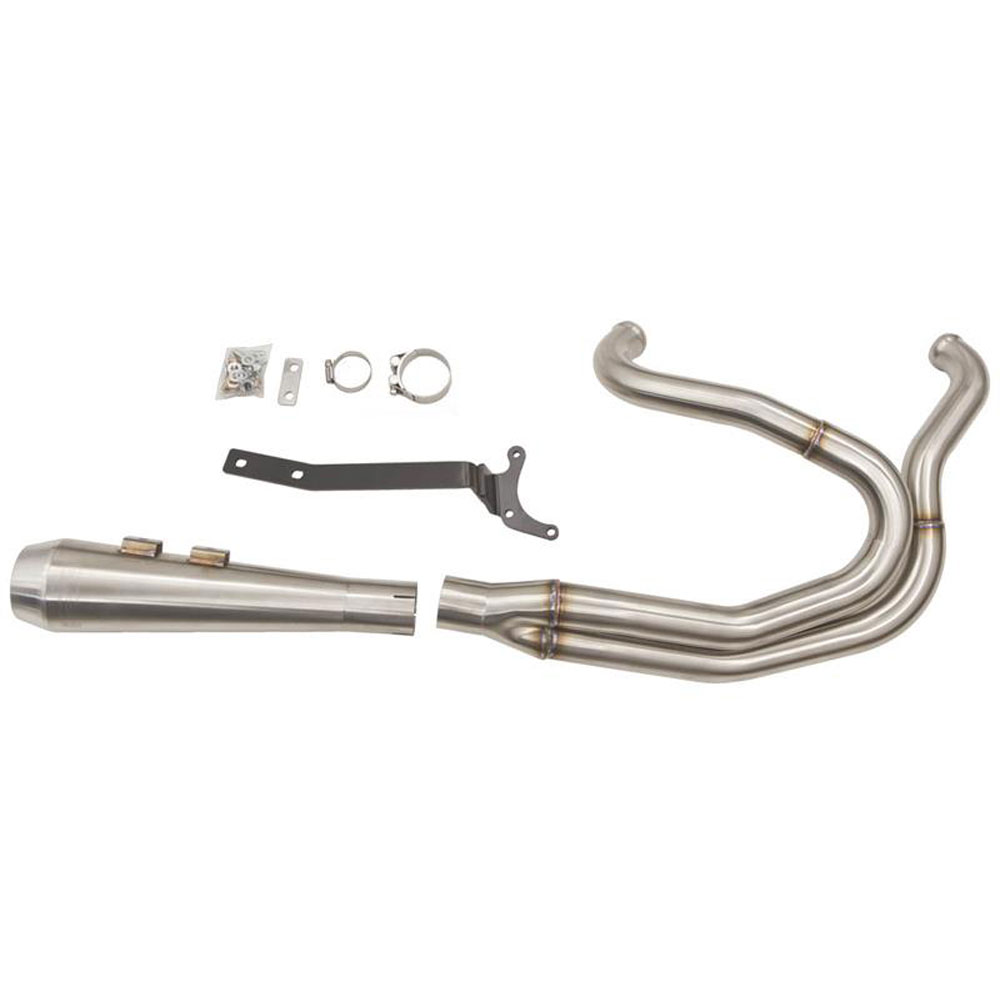 Bassani Road Rage 3 Stainless Exhaust for Harley FXR - 1FXRSS