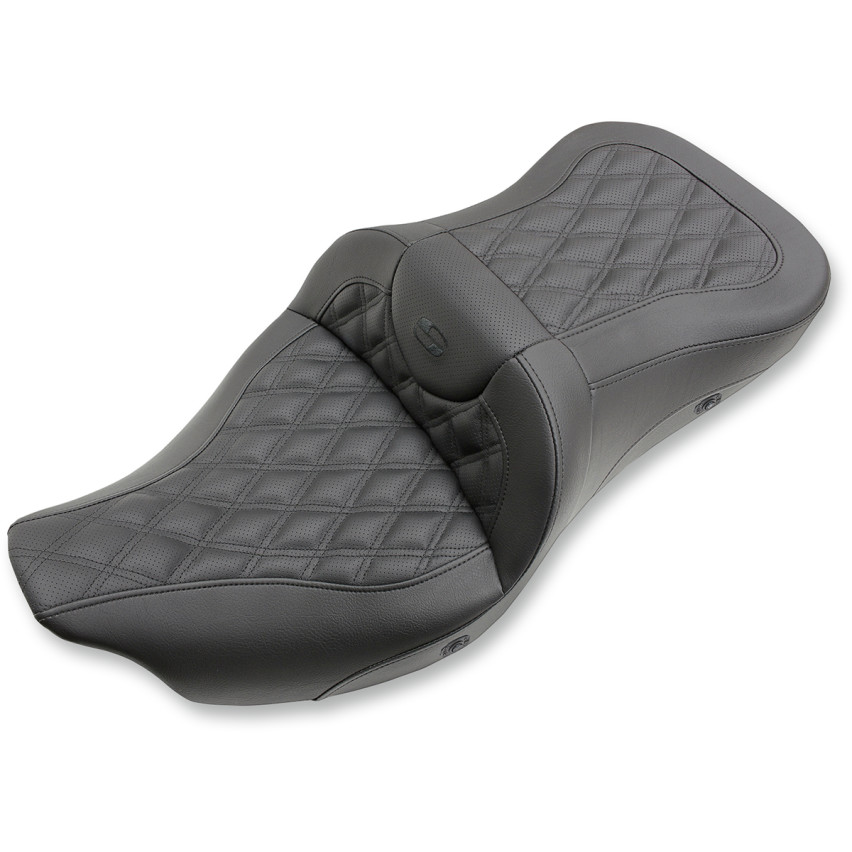 Saddlemen Extended Reach Heated Road Sofa Ls Seat For 08 Harley Touring 808 07b 184hct Get Lowered Cycles