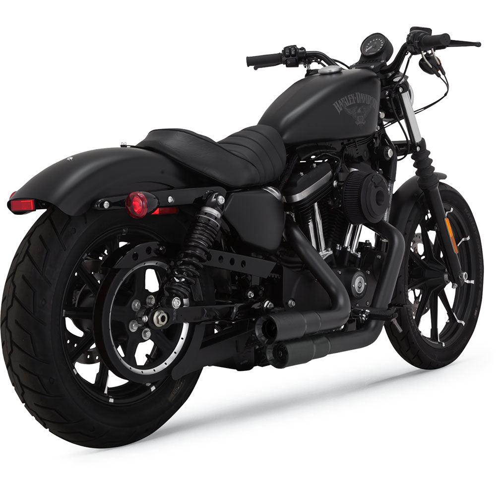 ハーレーダビッドソン用 Vance & Hines ミニグレネード Vance & Hines Mini Grenades 2-Into-2 PCX Exhaust for 2004-2022