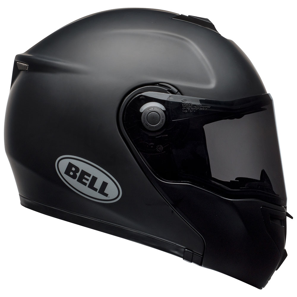 Bell SRT Modular Motorcycle Helmet - Matte Black - Get Lowered Cycles
