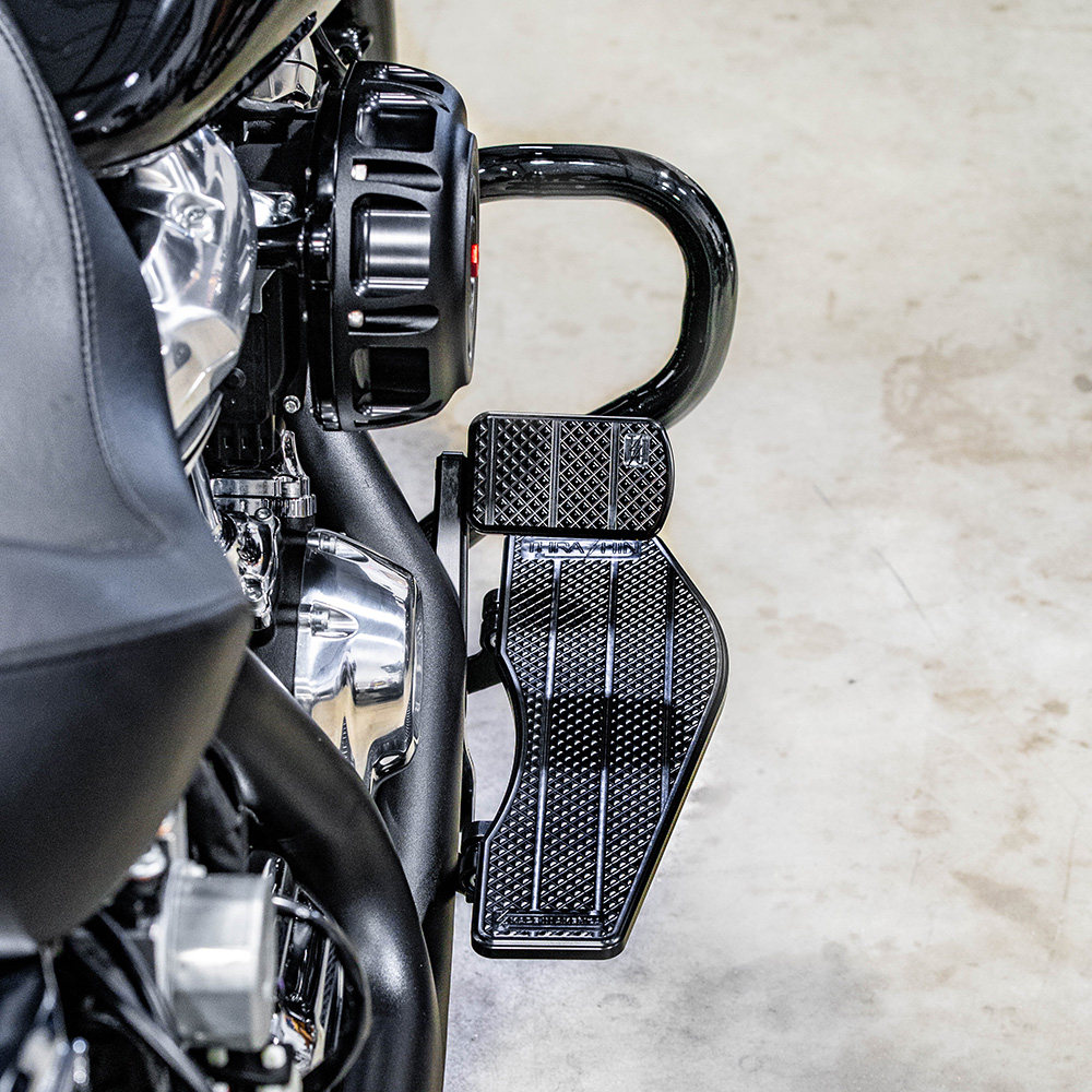 Thrashin Supply Bagger Floorboards for Harley - Black - TSC-2200-1