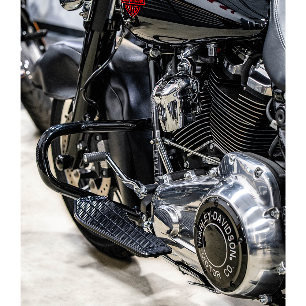 Thrashin Supply Bagger Floorboards for Harley - Black - TSC