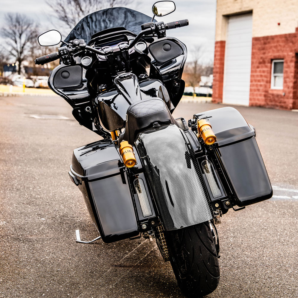 Rear Fender Fascia LED Light For Harley Touring Road King Street Glide Road Glide 2014 2024