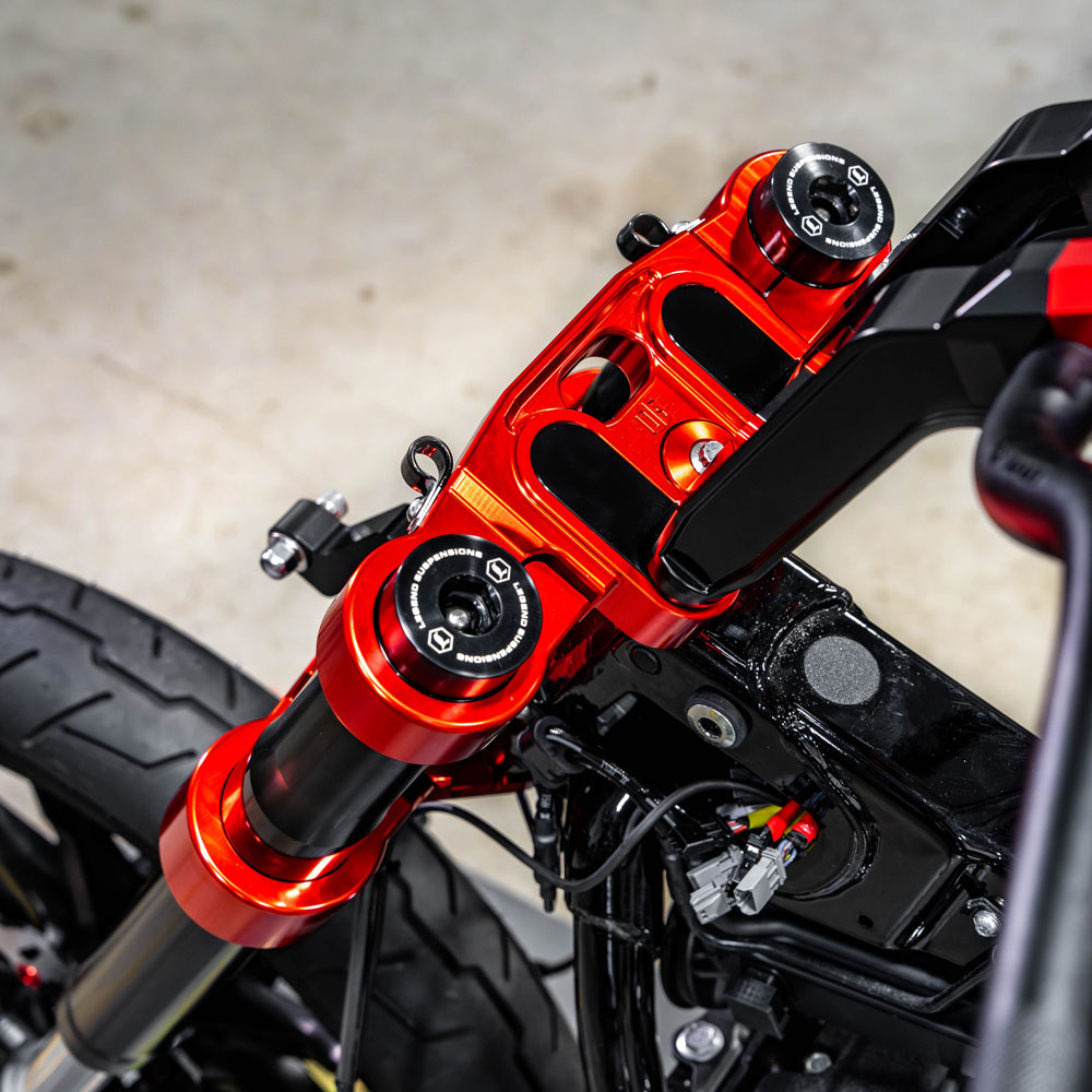 Legend Axeo43 Inverted Front Suspension for 2018-2023 Harley Low