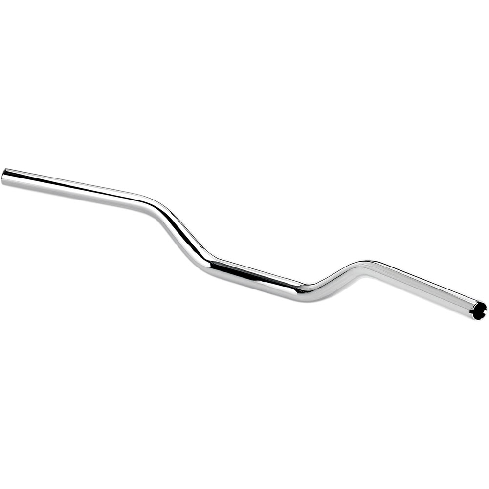 Biltwell Tracker O/S Mid Handlebars - Chrome
