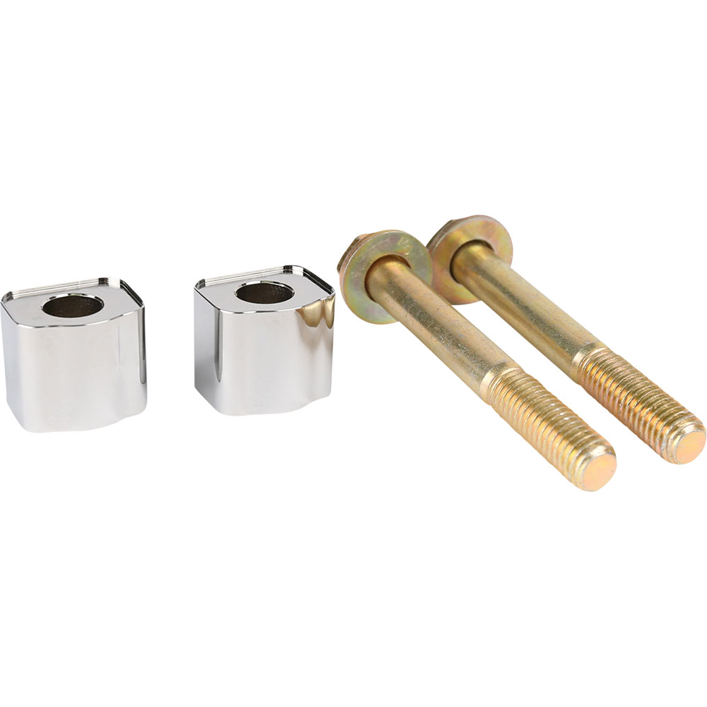 Thrashin Supply Handlebar Riser Spacer Set - Chrome