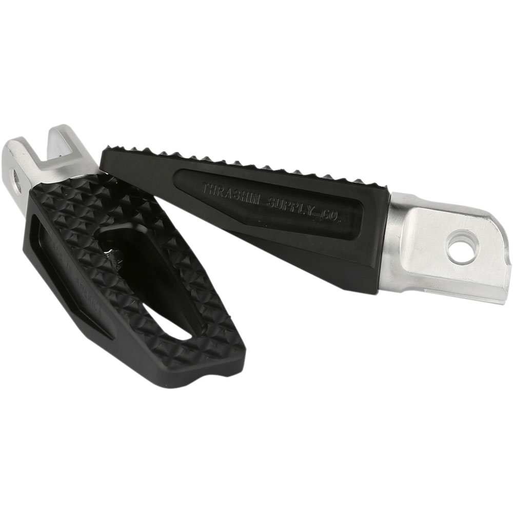 Thrashin Supply P-54 Slim Foot Pegs for Harley - Black