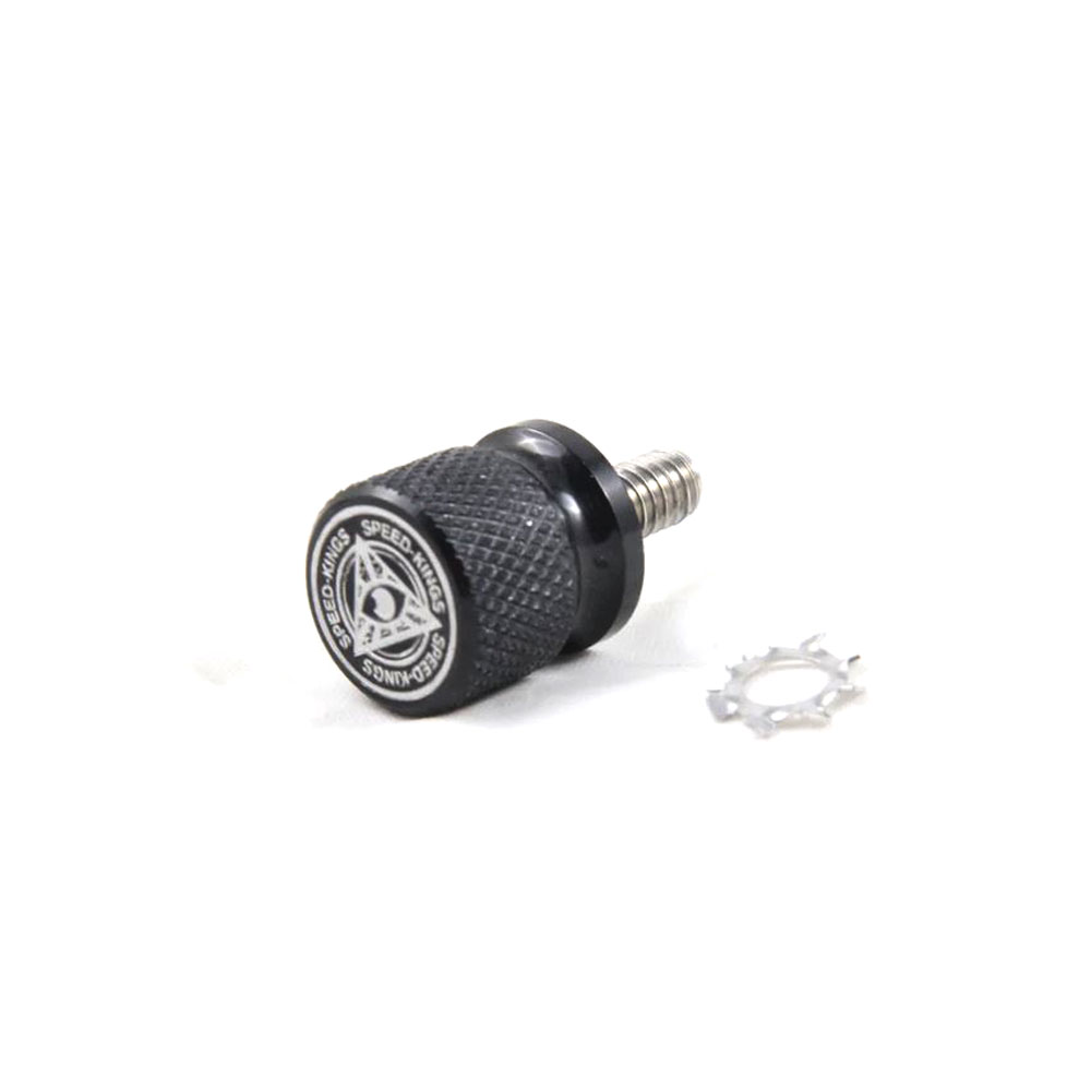 Speed-Kings Logo Seat Screw for Harley