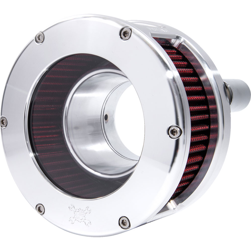 Feuling BA Air Cleaner Kit for 2017-2024 Harley M8 - Raw Clear Cover
