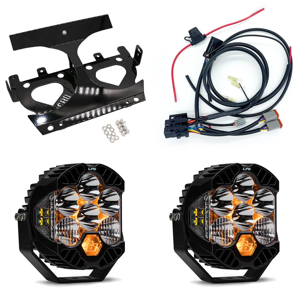 Complete Baja LP6 Pro-LED Light Kit for 2015-2023 Harley Road Glide