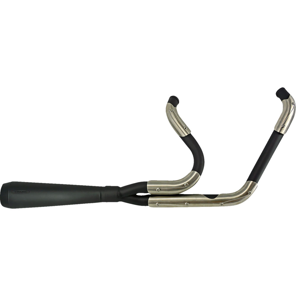 Trask Assault 2-1 Exhaust for 2018-2024 Harley Softail w/ Saddlebags