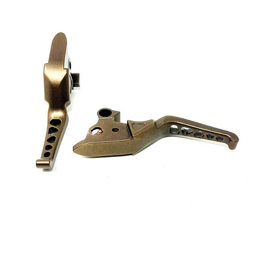 Boosted Brad Destroyer Shorty Brake & Clutch Lever Set for 2014-2016 Harley Touring