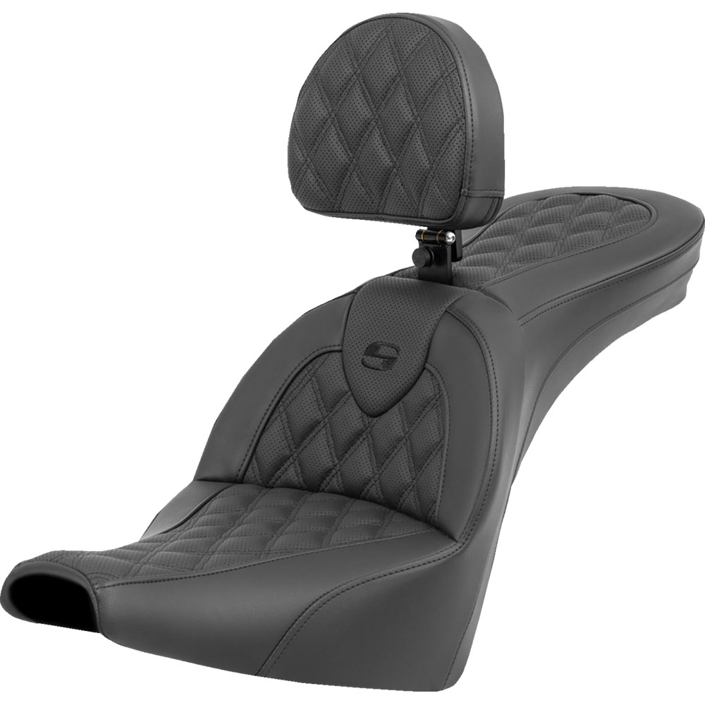 Saddlemen Road Sofa LS Seat for 2018-2024 Harley Softail FXLR/​FLSB