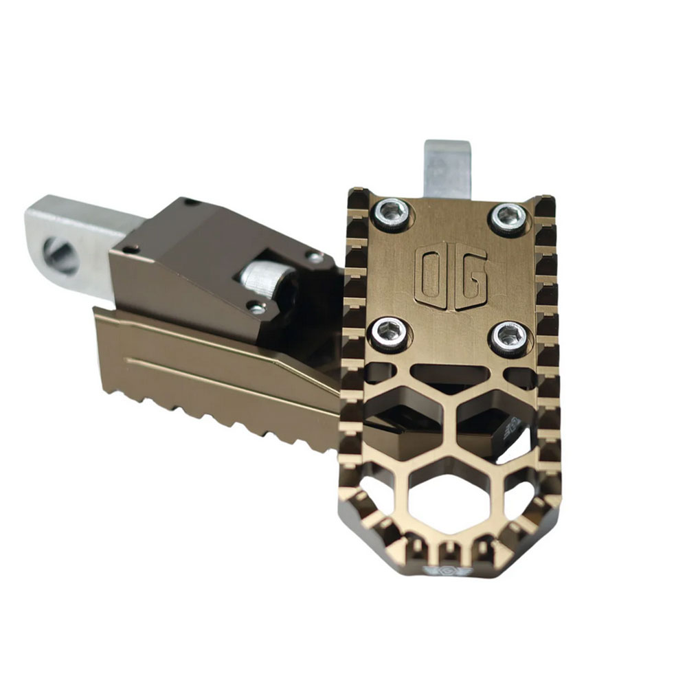 Original Garage Moto OG HoneyComp V3 MIni Foot Pegs for Harley