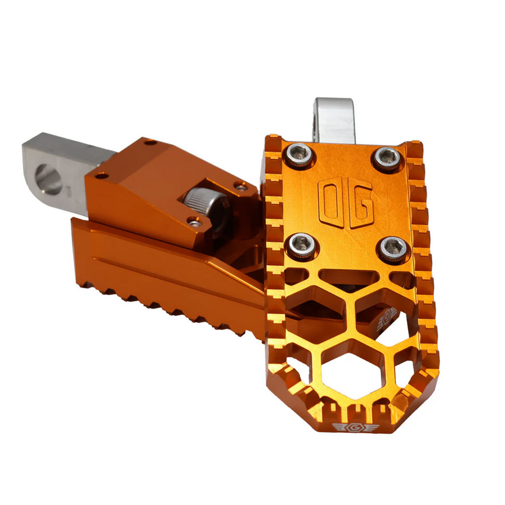 Original Garage Moto OG HoneyComp V3 MIni Foot Pegs for Harley