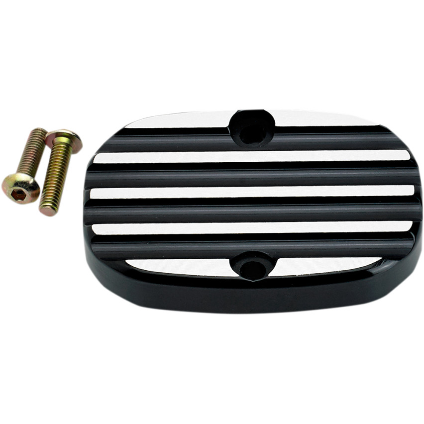 Joker Machine Finned Rear Brake Master Cylinder Cover for 2008-2020 Harley Touring