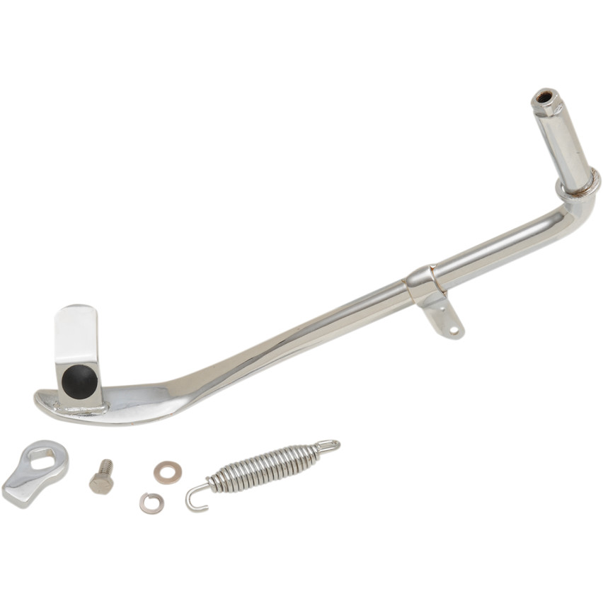 Drag Specialties Chrome Kickstand Kit for 2000-2006 Harley Softail