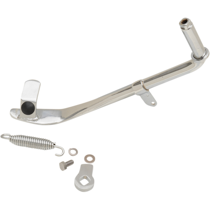Drag Specialties Chrome Kickstand Kit for 2000-2006 Harley Softail