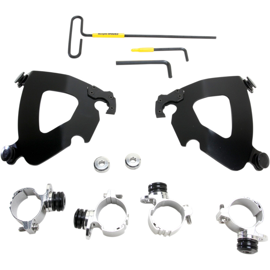 Memphis Shades Trigger-Lock Mount Kit Gauntlet Fairing for Harley