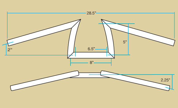 Biltwell Keystone Bars 7/8" Handlebars