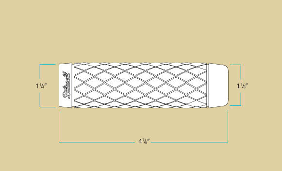 Biltwell Torker TPV Grips Measurements