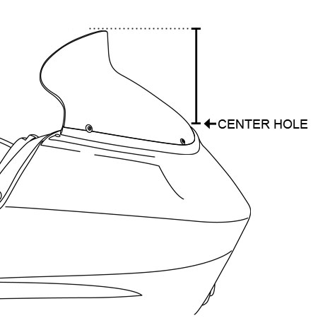 How to Measure Spoiler Road Glide Windshield