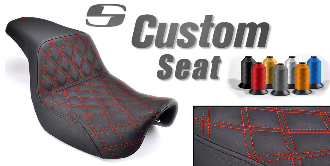 Custom Saddlemen Step Up Seat Options for your Harley Get Lowered Cycles