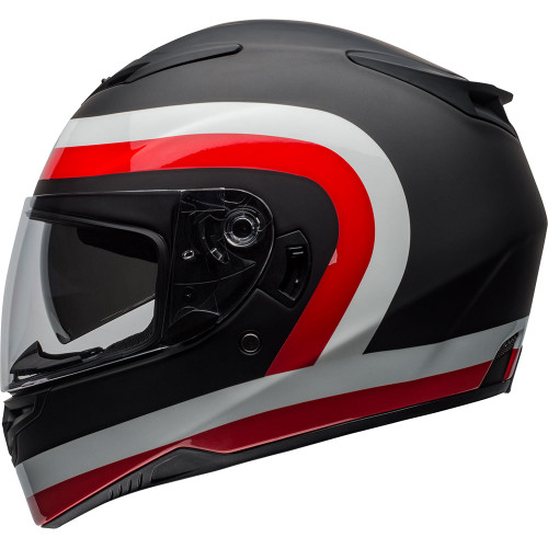 Bell RS-2 Crave Matte/Gloss Black/White/Red Helmet