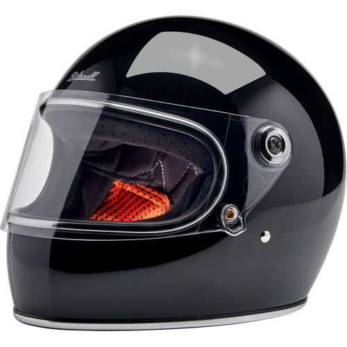 Biltwell Gringo S ECE Gloss Black Helmet - Get Lowered Cycles