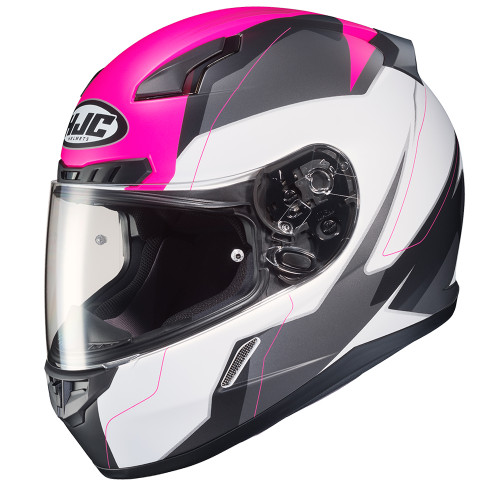 HJC CL-17 Helmet 0851-3138-03 X-SMALL WHITE/PINK Omni HJC CL-17 Helmet 0851-3138-03 X-SMALL WHITE/PINK Omni