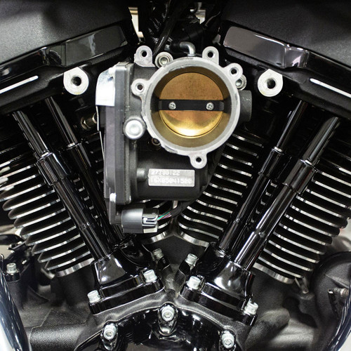 S&S Quickee Pushrod Kit with Covers for 2017-2022 Harley M8 - Gloss Black