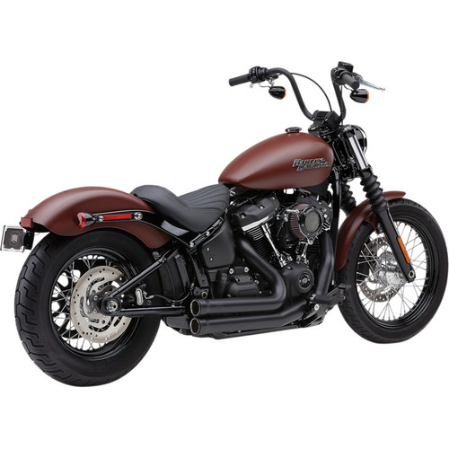 Cobra 909 2-Into-2 Exhaust for 2018-2022 Harley Sport Glide & Heritage - Black