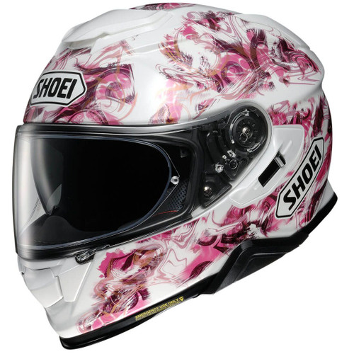 セキュリティ・セーフティ SHOEI GT-Air II CONJURE Shoei GT-Air 2 Motorcycle Helmet - Conjure White/Pink - Get