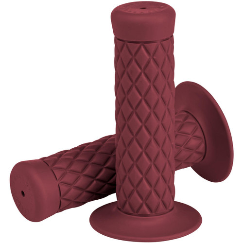 Biltwell Thruster TPV Grips - Oxblood