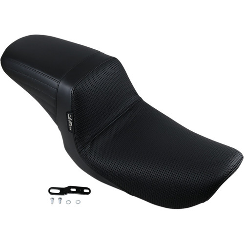 LePera Kickflip Seat for 1996-2003 Harley Dyna - Basket Weave