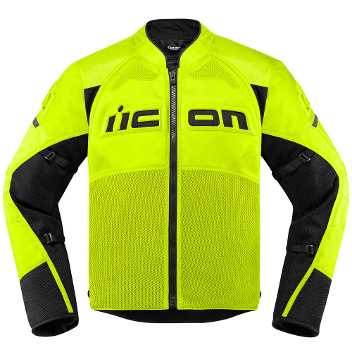 Icon Men's Contra 2 Jacket - Hi Viz