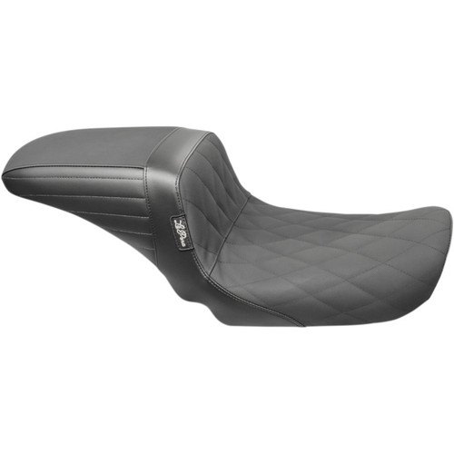LePera Kickflip Seat for 2006-2017 Harley Dyna - Diamond Gripp Tape