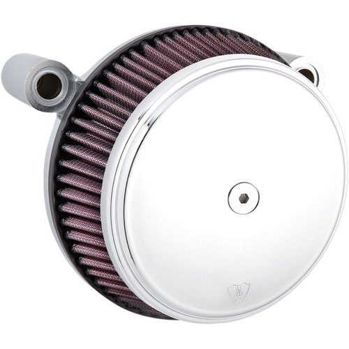 Arlen Ness Big Sucker Smooth Air Cleaner Kit for 2017-2023 Harley M8 - Chrome