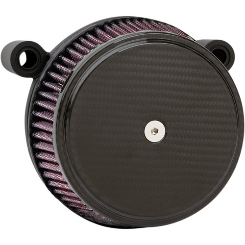 Arlen Ness Big Sucker Air Cleaner Kit for 1999-2017 Harley Twin Cam Cable Throttle - Carbon