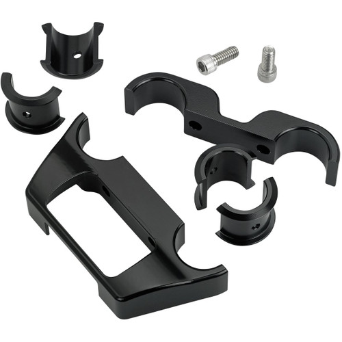 Biltwell M8 Softail Dash Panel for 2018-2019 Harley Street Bob and Breakout - Black