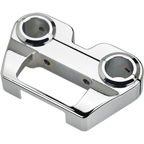 Biltwell M8 Softail Dash Panel for 2018-2019 Harley Street Bob and Breakout - Chrome