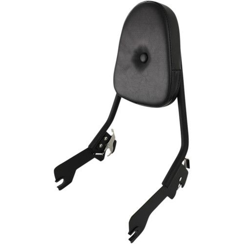 Motherwell Quick-Release Sissy Bar Backrest for 2018-2019 Harley Softail - Matte Black