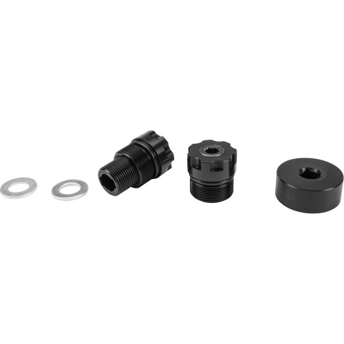Patriot Suspension 39mm Preload Adjusters for Harley Black 391B