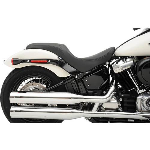 Drag Specialties Predator Seat for 2018-2024 Harley Softail* - Smooth Solar Reflective Leather